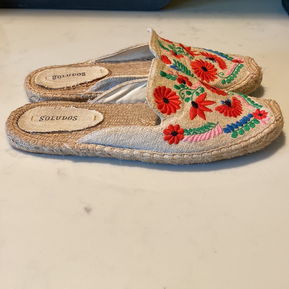 SOLUDOS Embroidered Ibiza Miles Size 7 - Picture 4 of 8